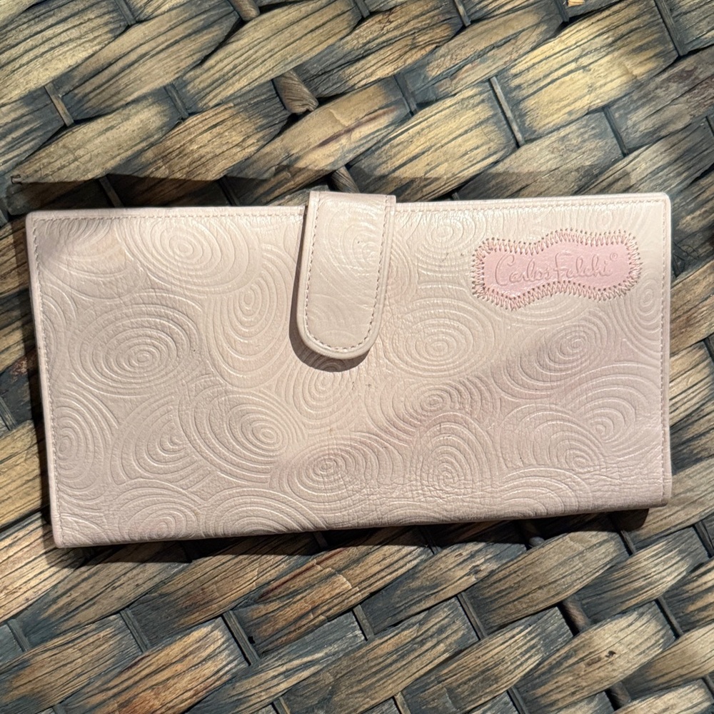 Pink Embossed Wallet - Picture 3 of 6